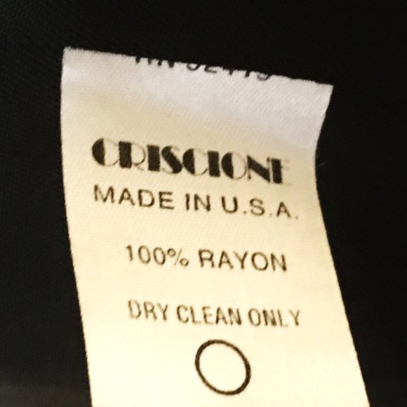 Vintage 80's CRISCIONE Rhinestone Embellished Jacket Blazer 🕺💎 - Picture 13 of 14